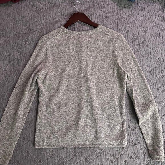 Hayley Matthews 100% Cashmere Button-Up Sweater - Picture 4 of 5